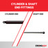19.12  Inch Strong Arm 6173 Lift Support  | 6173-W