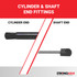 15.70 Inch Strong Arm 4387 Lift Support With Ball Socket | 4387-W