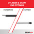 23.97  Inch Strong Arm 6239 Lift Support  | 6239-W