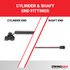 26.16  Inch Strong Arm 4909 Lift Support  | 4909-W