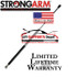 95744,  13666,  3343LH,  4316,  4345,  612821,  72903,  8194171,  D95744, 4345 compatible Strong Arm Lift Support