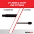 19.77 Inch Strong Arm 6116 Lift Support With Ball Socket | 6116-W