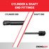 14.50 Inch Strong Arm 4419 Lift Support With Ball Socket | 4419-W
