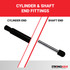18.60 Inch Strong Arm 6320 Lift Support With Ball Socket | 6320-W