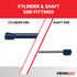 23.75 Inch Strong Arm 6447 Lift Support With Ball Socket | 6447-W