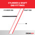 26.30 Inch Strong Arm 6257 Lift Support With Ball Socket | 6257-W
