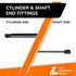 17.00 Inch Lift Supports Depot SE170P70 Lift Support With Ball Socket | SE170P70-W