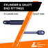 28.31  Inch Lift Supports Depot PM4236 Lift Support  | PM4236-W