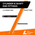 6.77  Inch Lift Supports Depot PM1065 Lift Support  | PM1065-W