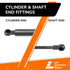 22.06 Inch Lift Supports Depot 6120S10 Lift Support With 10MM Claw Ball Sockets | 6120S10-W