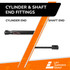 9.49  Inch Lift Supports Depot PM3122 Lift Support  | PM3122-W