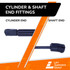 13.19  Inch Lift Supports Depot PM3532 Lift Support  | PM3532-W