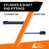 14.06  Inch Lift Supports Depot PM3231 Lift Support  | PM3231-W