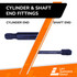 21.38  Inch Lift Supports Depot PM3349 Lift Support  | PM3349-W