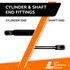 25.16  Inch Lift Supports Depot PM4326 Lift Support  | PM4326-W
