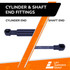 19.49  Inch Lift Supports Depot PM3632 Lift Support  | PM3632-W