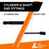 17.28  Inch Lift Supports Depot PM3317 Lift Support  | PM3317-W