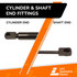 19.45  Inch Lift Supports Depot PM3495 Lift Support  | PM3495-W