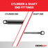 101.0 pounds of force - Gas Spring Lift Strut Prop