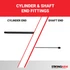157.0 pounds of force - Gas Spring Lift Strut Prop