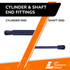 14.92 Inch Lift Supports Depot PM3206 Lift Support With Ball Socket | PM3206-W