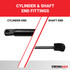 233.0 / 120.0 pounds of force - Gas Spring Lift Strut Prop