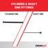 49.0 pounds of force - Gas Spring Lift Strut Prop