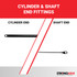 88.0 pounds of force - Gas Spring Lift Strut Prop