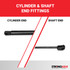 36.0 pounds of force - Gas Spring Lift Strut Prop