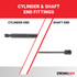 88.0 pounds of force - Gas Spring Lift Strut Prop