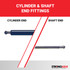 133.0 pounds of force - Gas Spring Lift Strut Prop