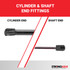 90.0 pounds of force - Gas Spring Lift Strut Prop