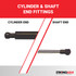 66.0 pounds of force - Gas Spring Lift Strut Prop