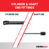 40.0 pounds of force - Gas Spring Lift Strut Prop