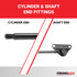 84.0 pounds of force - Gas Spring Lift Strut Prop