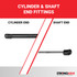43.0 pounds of force - Gas Spring Lift Strut Prop