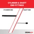 84.0 pounds of force - Gas Spring Lift Strut Prop