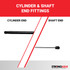 115.0 pounds of force - Gas Spring Lift Strut Prop