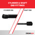 74.0 pounds of force - Gas Spring Lift Strut Prop