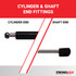 110.0 pounds of force - Gas Spring Lift Strut Prop
