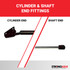 65.0 pounds of force - Gas Spring Lift Strut Prop