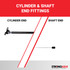 79.0 pounds of force - Gas Spring Lift Strut Prop