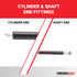 326.0 pounds of force - Gas Spring Lift Strut Prop