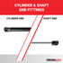 72.0 pounds of force - Gas Spring Lift Strut Prop