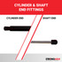 153.0 pounds of force - Gas Spring Lift Strut Prop