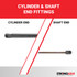 124.0 pounds of force - Gas Spring Lift Strut Prop