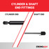 100.0 pounds of force - Gas Spring Lift Strut Prop