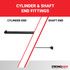 225.0 pounds of force - Gas Spring Lift Strut Prop