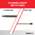 135.0 pounds of force - Gas Spring Lift Strut Prop