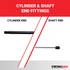 28.0 pounds of force - Gas Spring Lift Strut Prop